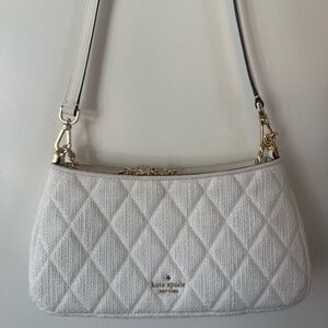 Kate Spade New York Carey Small Convertible Crossbody Bag – White
